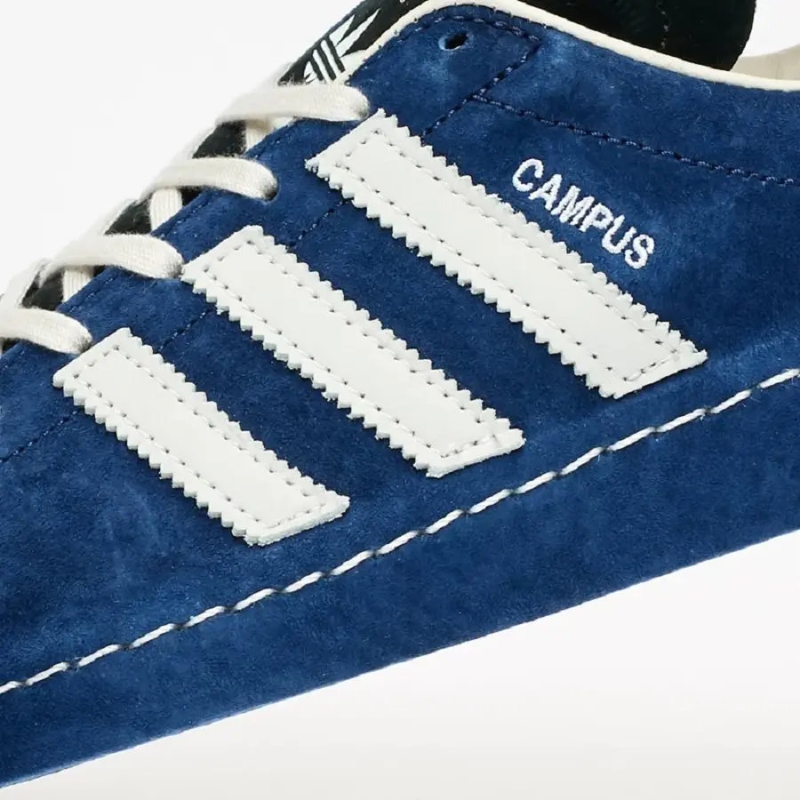 Giày Adidas x RECOUTURE Campus 80s 'Blue' FY6753 - Ảnh 4