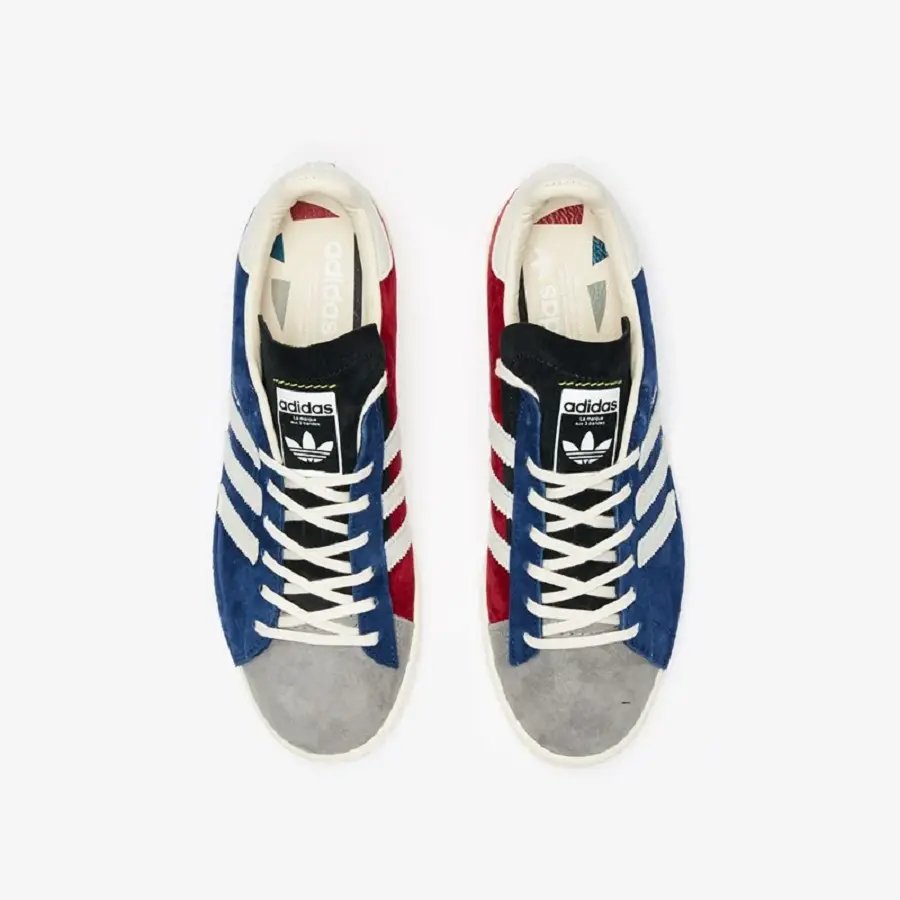 Giày Adidas x RECOUTURE Campus 80s 'Blue' FY6753 - Ảnh 6
