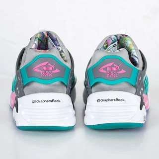 Giày Puma Graphers Rock x Disc Blaze 'White' 361378-01 - Ảnh 3