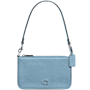 Túi Coach Pouch Bag Signature Canvas 'Pool' CJ797-POL