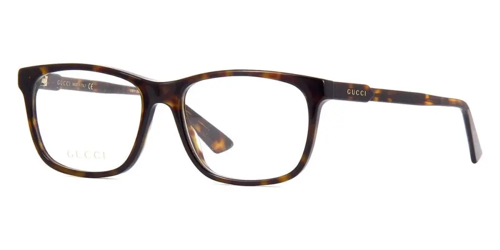 Alternative view of Kính Gucci Eyeglasses 'Havana' GG0490O-007