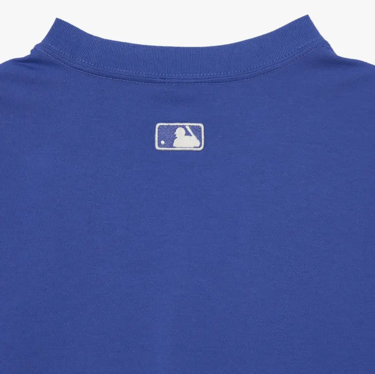 Áo MLB Basic Small Logo ‘Blue’ 3ATSB0233-46PPS - Ảnh 3