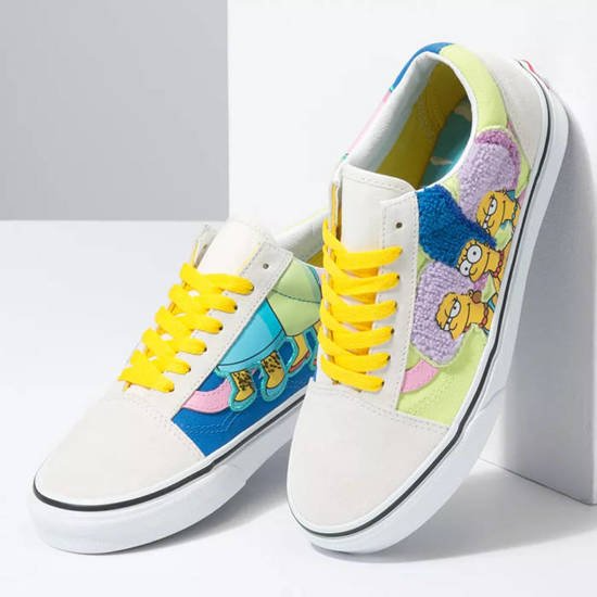 Giày Vans The Simpsons x Old Skool 'The Bouviers' VN0A4BV521M - Ảnh 5