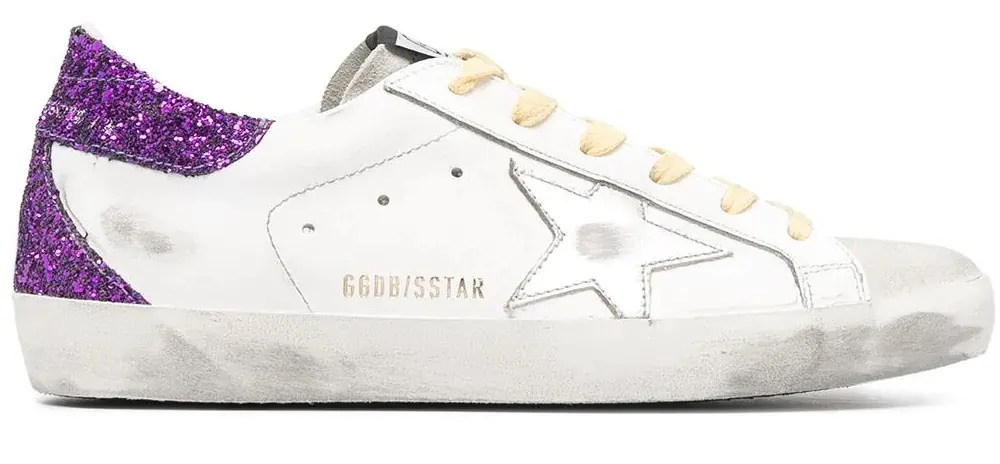 Giày Golden Goose Superstar Purple Glitter GWF00102-F000251-10256
