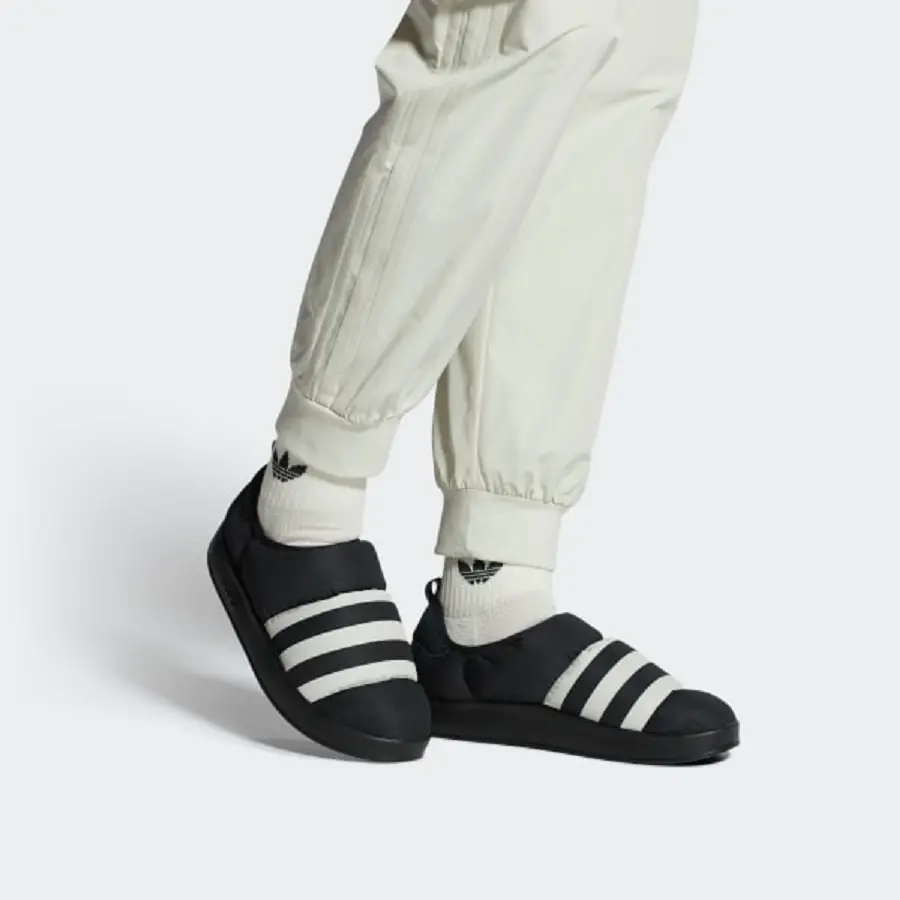 Alternative view of Giày Adidas Puffylette 'Black Grey' GY4559
