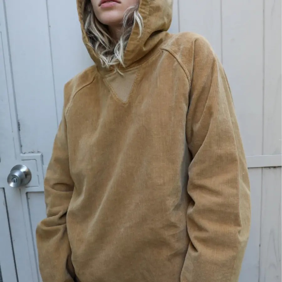Áo Drew House Corduroy Hoodie Dijon - Ảnh 3