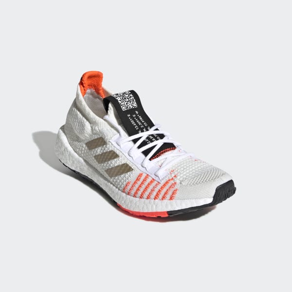 Giày Adidas PulseBoost HD J 'White Solar Red' EF0914 - Ảnh 3