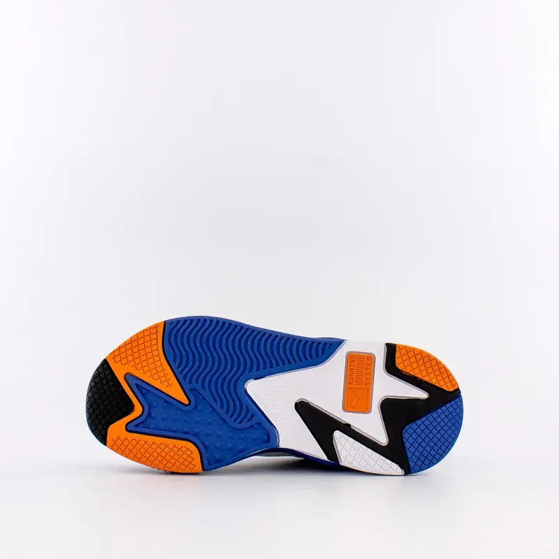 Alternative view of Puma RS-X³ Miracle Orange Blue White 372912-01