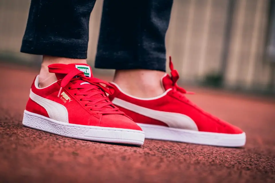 Alternative view of Giày Puma Super Suede 'Red' 365748-01