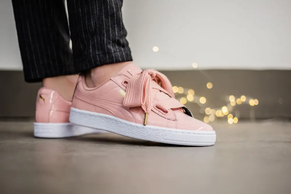 Giày Puma Basket Heart 'Paten Pink' 363073-11 - Ảnh 7