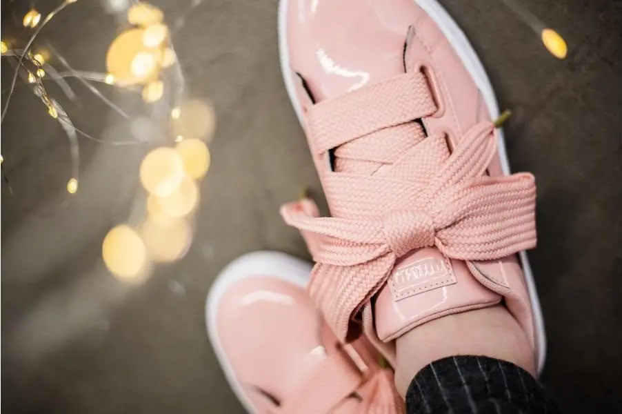Giày Puma Basket Heart 'Paten Pink' 363073-11 - Ảnh 8