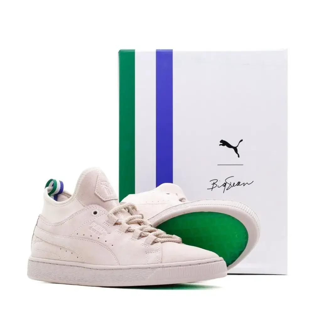 Alternative view of Giày Puma Suede Mid Big Sean 'Pink' 366252-01