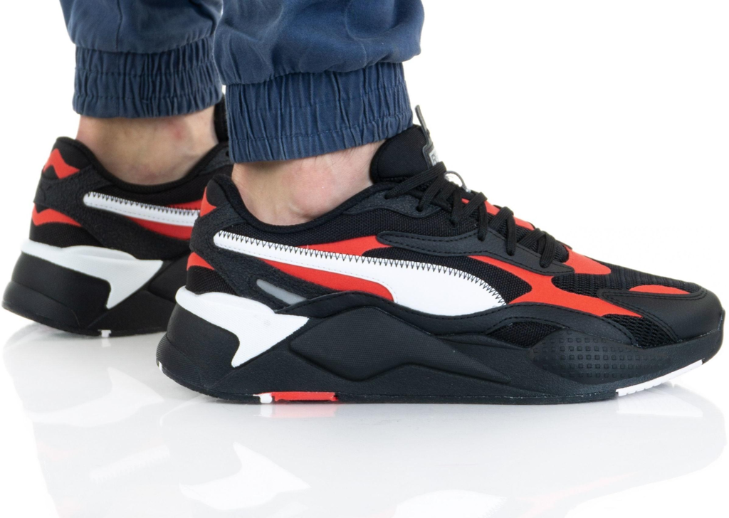 Giày Puma RS-X3 'Black Red' 374991-01 - Ảnh 5