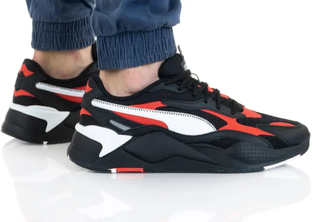 Giày Puma RS-X3 'Black Red' 374991-01 - Ảnh 5