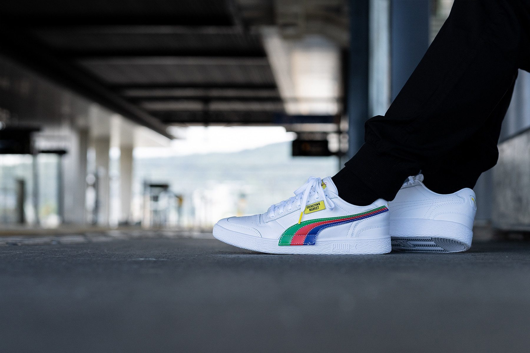 Giày Puma Chinatown Market x Ralph Sampson Low 'White' 371089-01 - Ảnh 4