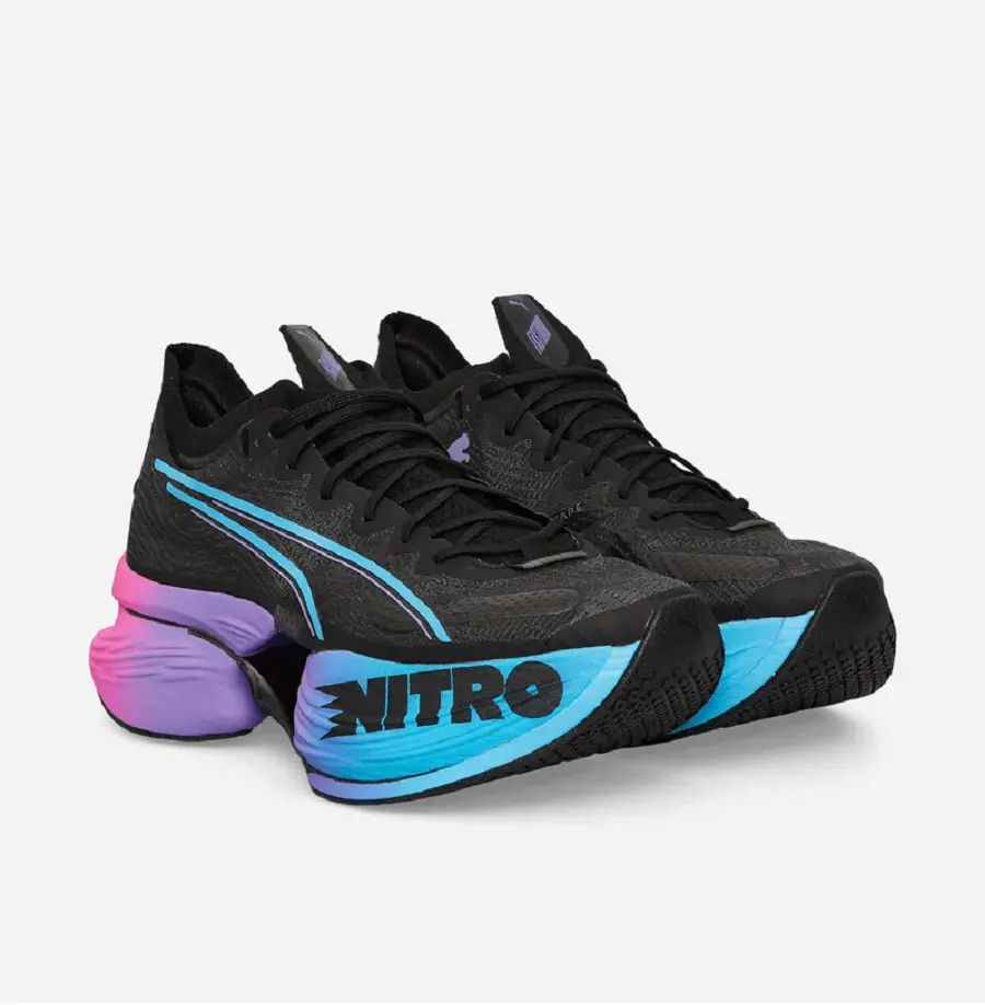 Alternative view of Giày Puma Fastroid Nitro 'Black' 379068-03