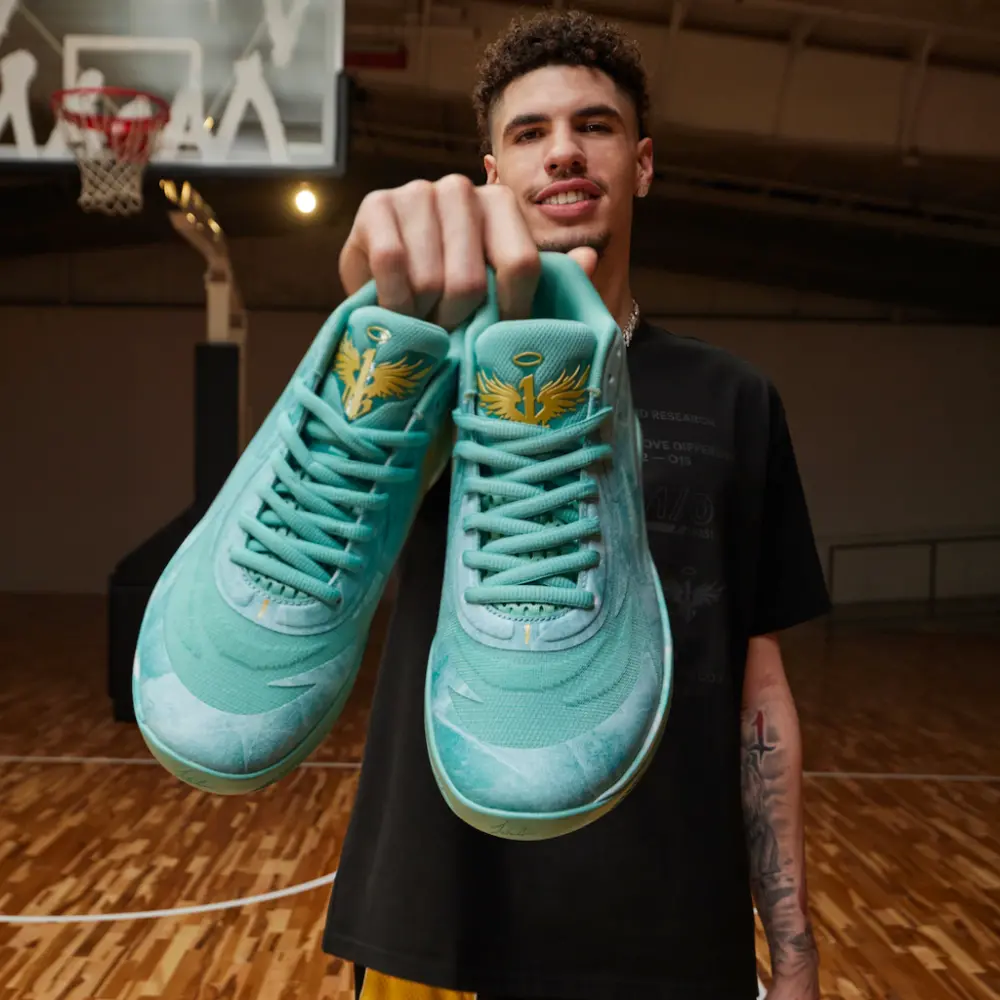 Giày Puma LaMelo Ball MB 02 Lunar New Year 'Jade' 378284-01 - Ảnh 5