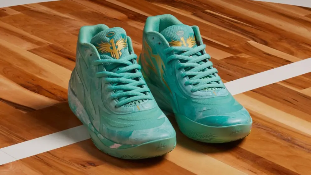 Giày Puma LaMelo Ball MB 02 Lunar New Year 'Jade' 378284-01 - Ảnh 4