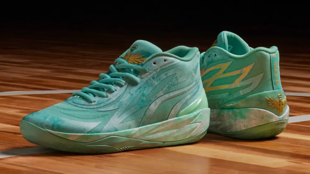 Giày Puma LaMelo Ball MB 02 Lunar New Year 'Jade' 378284-01 - Ảnh 3