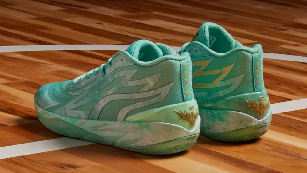 Alternative view of Giày Puma LaMelo Ball MB 02 Lunar New Year 'Jade' 378284-01