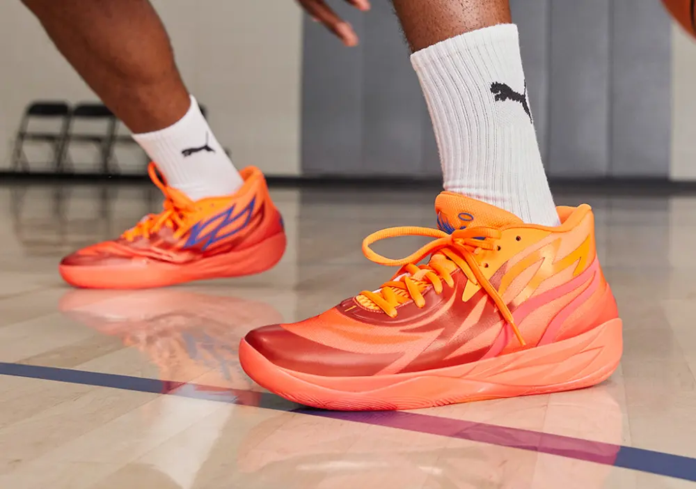 Giày Puma LaMelo Ball MB.02 'Orange' 376442-01 - Ảnh 3