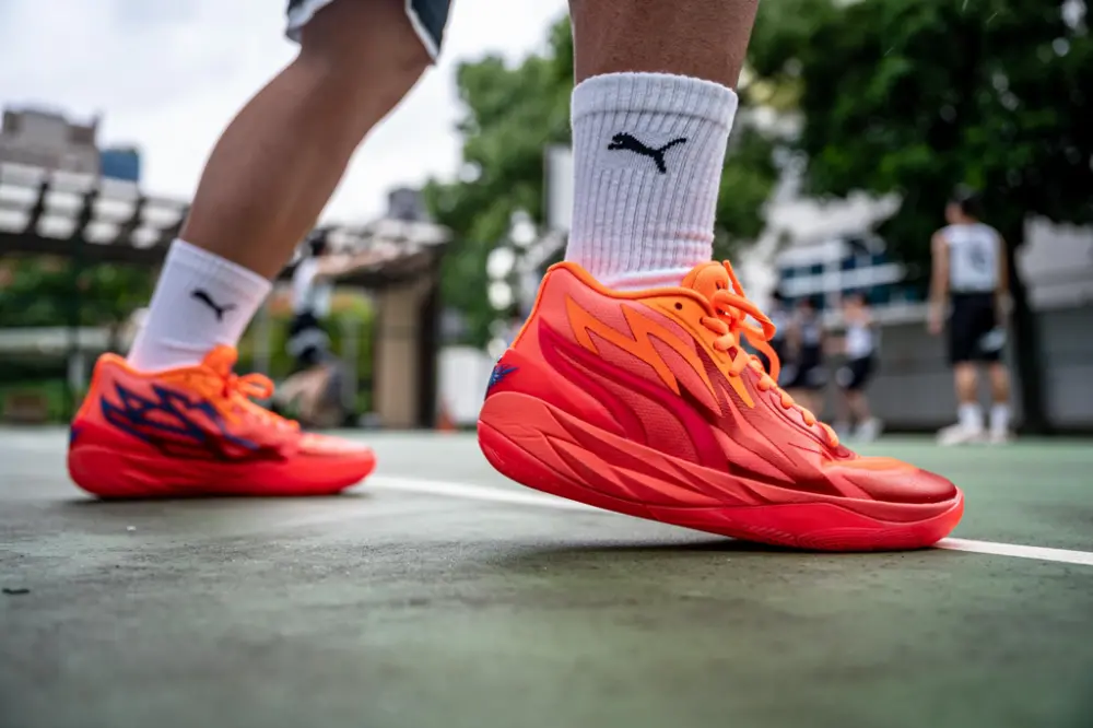 Giày Puma LaMelo Ball MB.02 'Orange' 376442-01 - Ảnh 4