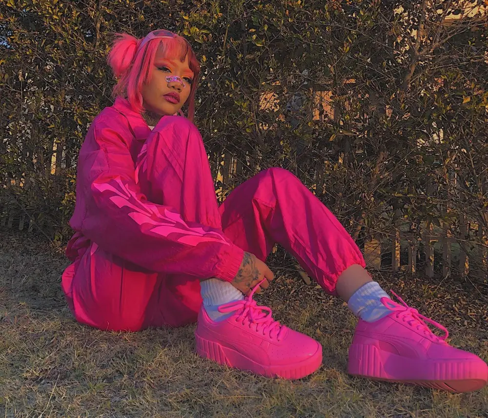 Puma Wmns RS-X3 'Pretty Pink' 374135-01 - Ảnh 3