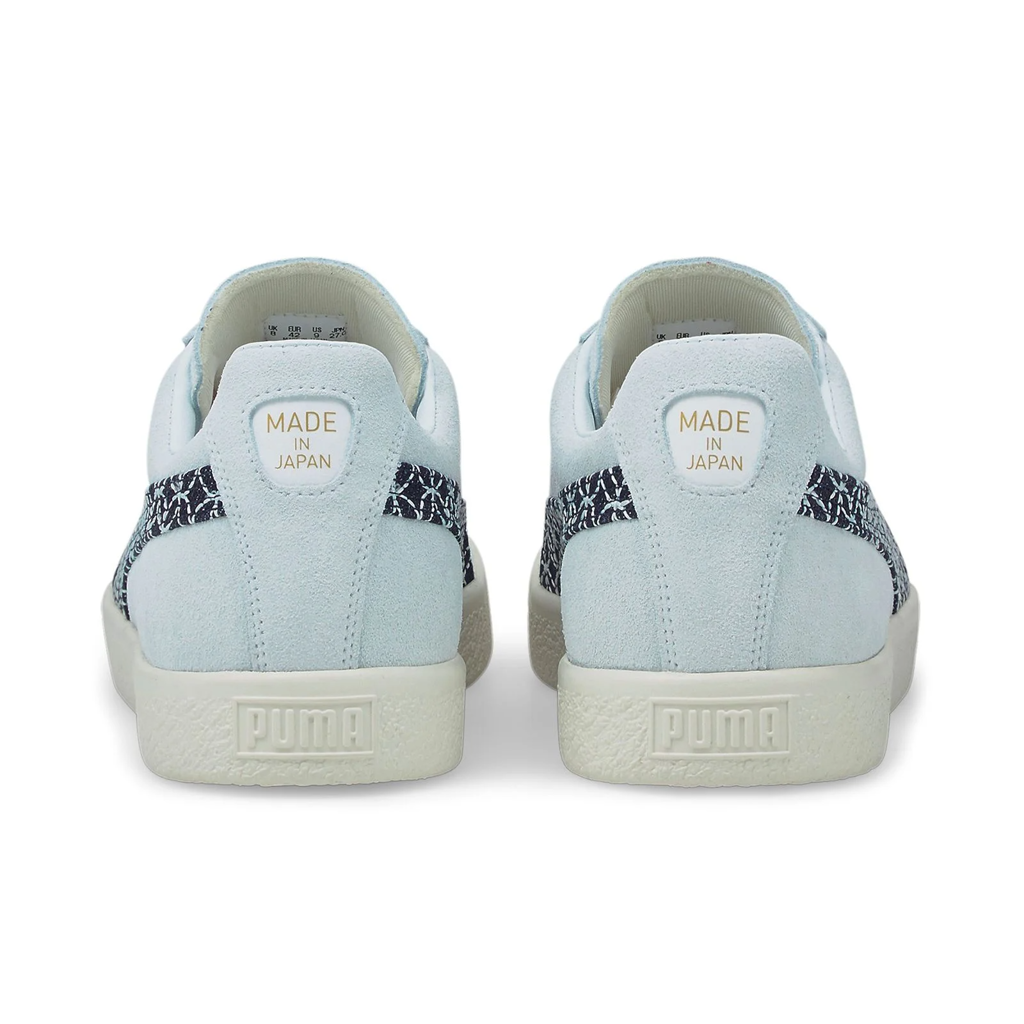 Giày Puma Suede VTG MIJ Sashiko Vaporous 'Grey Intense Blue' 381166-01 - Ảnh 5