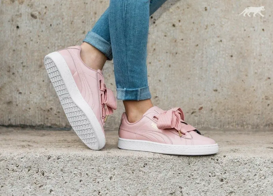 Giày Puma Basket Heart 'Paten Pink' 363073-11 - Ảnh 5
