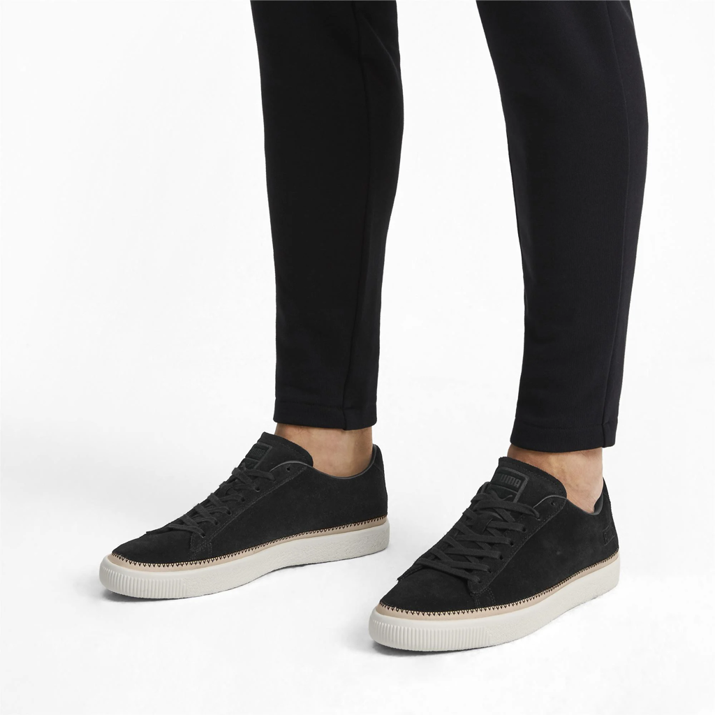 Giày Puma Suede Trim PRM 'Black' 369992-01 - Ảnh 2