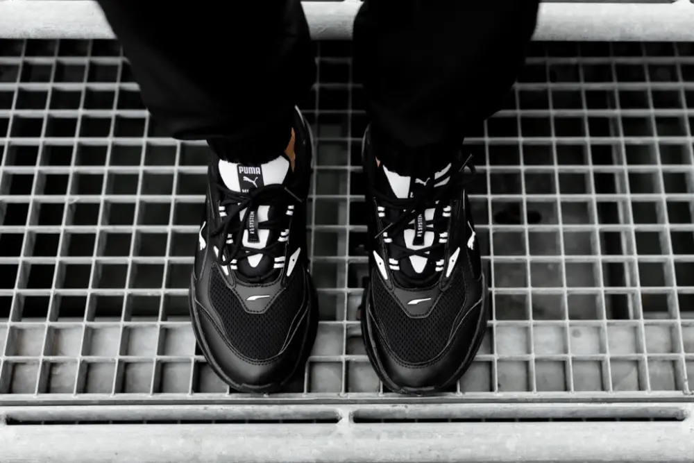 Giày Puma RS-Fast 'Black White' 380562-04 - Ảnh 5