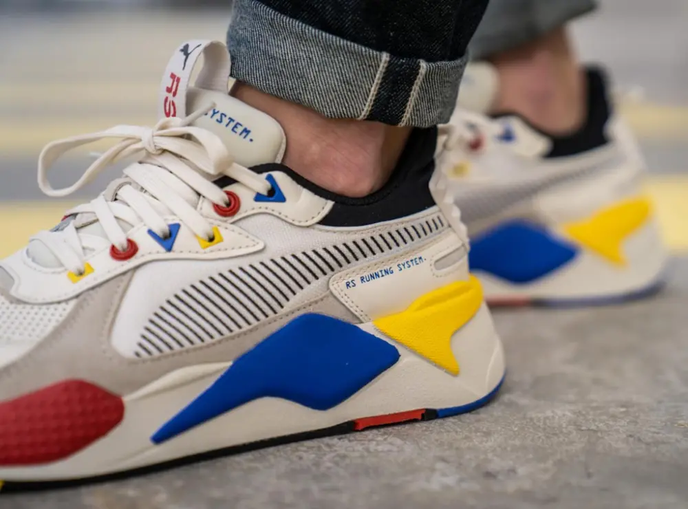 Giày Puma RSX Colour Theory Whisper White 370920-01 - Ảnh 5