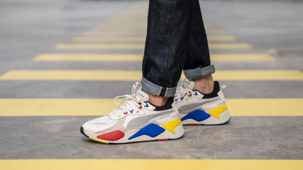 Giày Puma RSX Colour Theory Whisper White 370920-01 - Ảnh 4