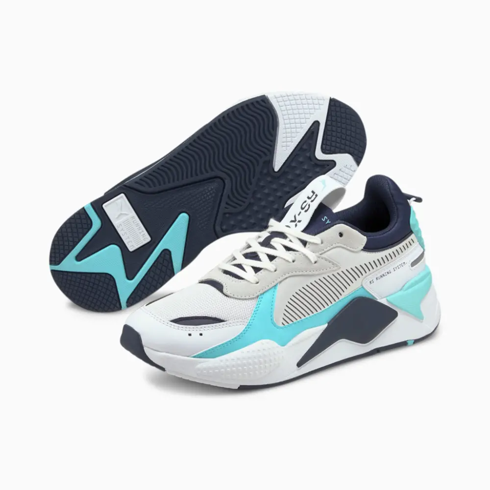 Giày Puma RS-X Mix Puma 'White Angel Blue' 380462-02 - Ảnh 5