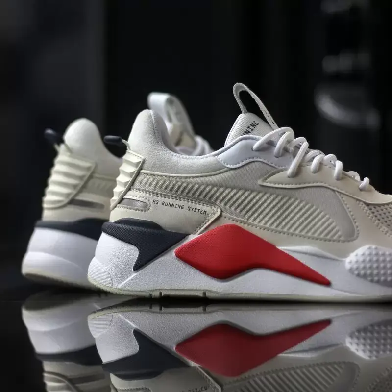 Alternative view of Giày Puma RS-X 'Pop - Marshmallow Poppy Red' 380461-01