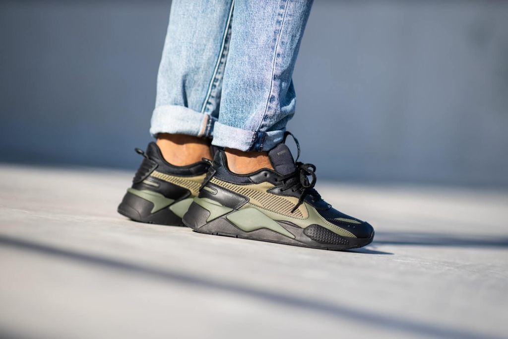 Giày Puma RS-X3 Winterized 'Black Burnt Olive' 370522-03 - Ảnh 6