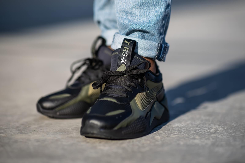 Giày Puma RS-X3 Winterized 'Black Burnt Olive' 370522-03 - Ảnh 4