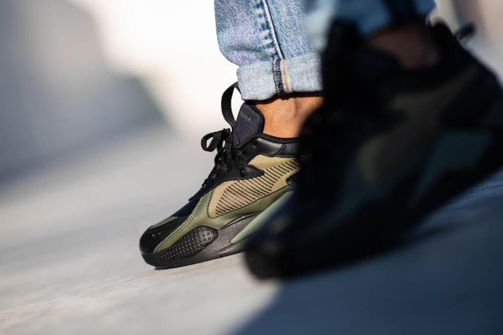 Giày Puma RS-X3 Winterized 'Black Burnt Olive' 370522-03 - Ảnh 3