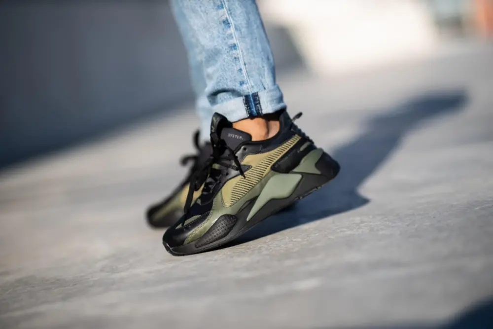 Alternative view of Giày Puma RS-X3 Winterized 'Black Burnt Olive' 370522-03