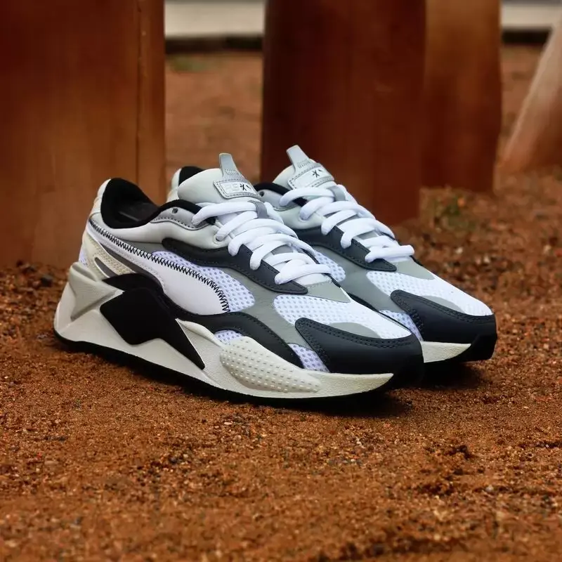 Giày Puma RS-X3 Millenium 'White Black Limestone' 373236-07 - Ảnh 6