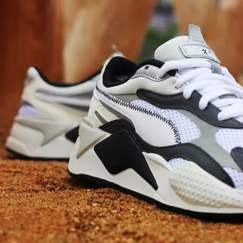 Giày Puma RS-X3 Millenium 'White Black Limestone' 373236-07 - Ảnh 3