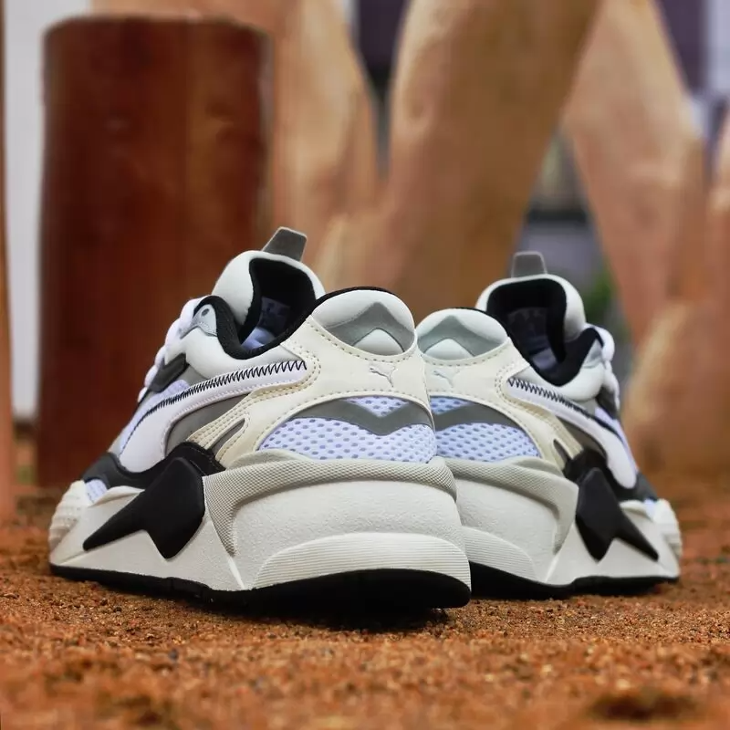 Giày Puma RS-X3 Millenium 'White Black Limestone' 373236-07 - Ảnh 4