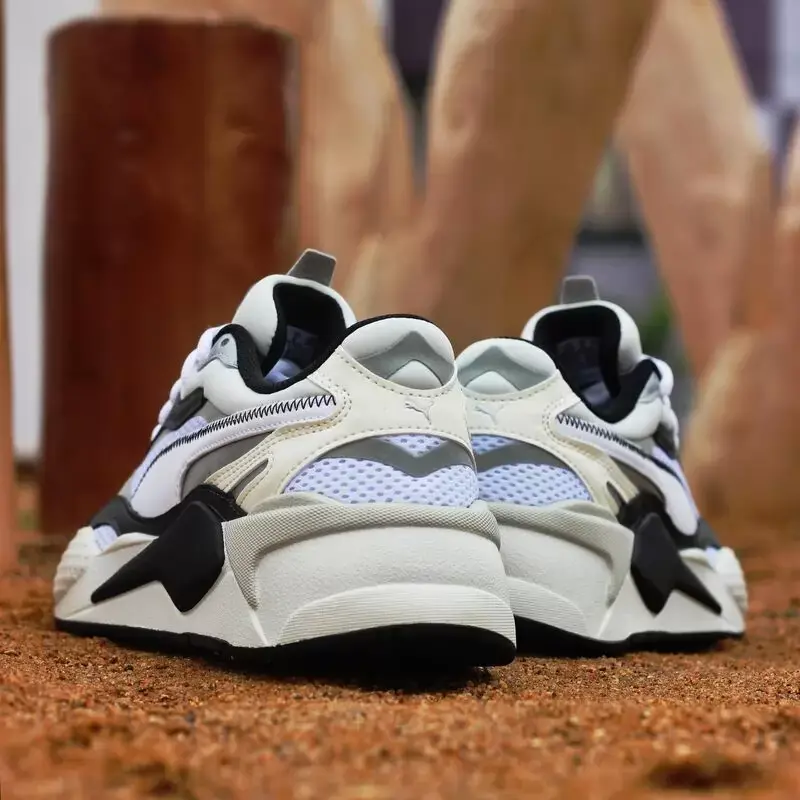 Giày Puma RS-X3 Millenium 'White Black Limestone' 373236-07 - Ảnh 4