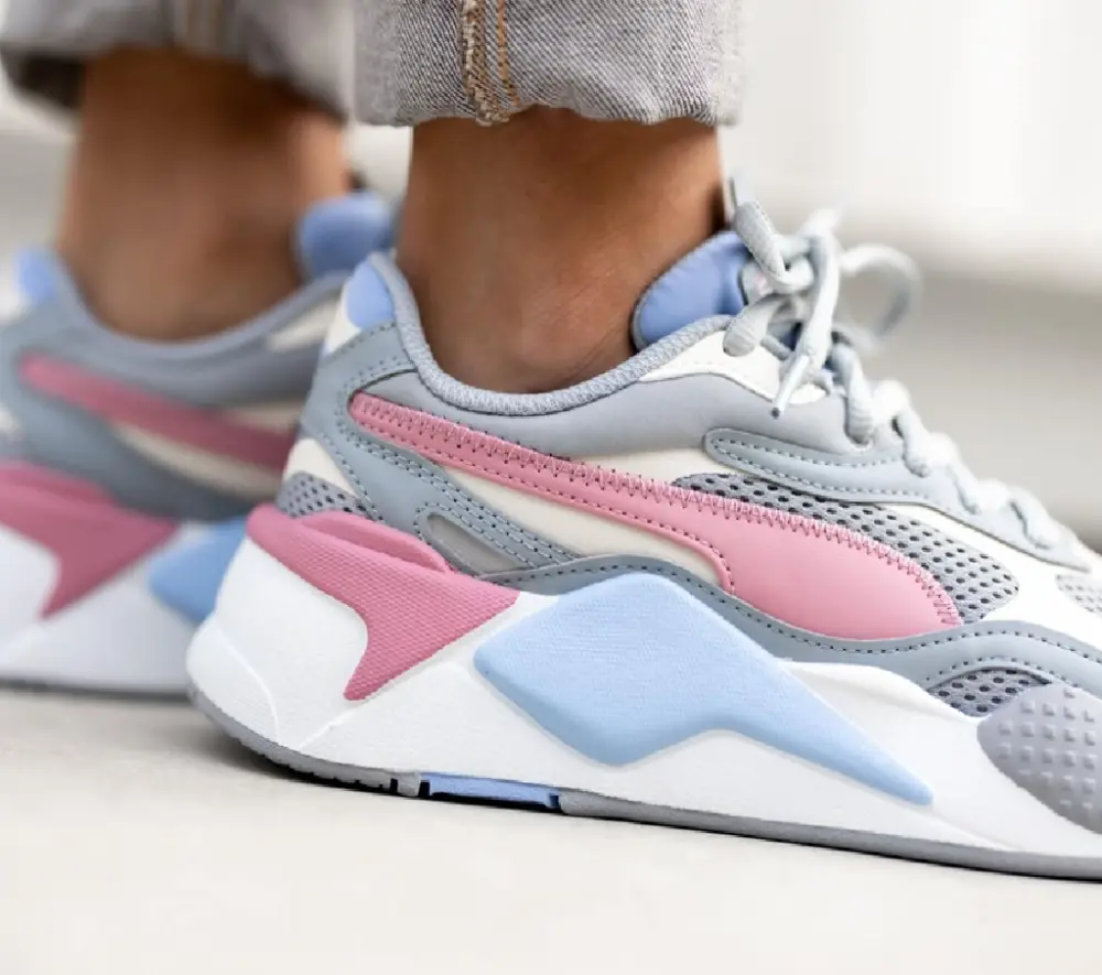 Giày Puma Women's RS-X3 Millenium 'Quarry Whisper White' 373236-06 - Ảnh 4
