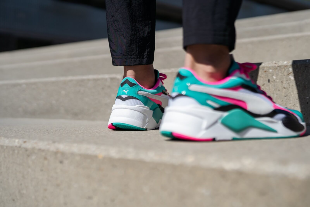 Giày Puma RS-X3 'Plastic Pack - Green Fluo Pink' 371569-04 - Ảnh 4