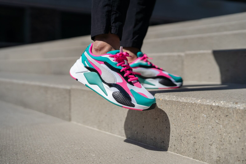 Giày Puma RS-X3 'Plastic Pack - Green Fluo Pink' 371569-04 - Ảnh 8