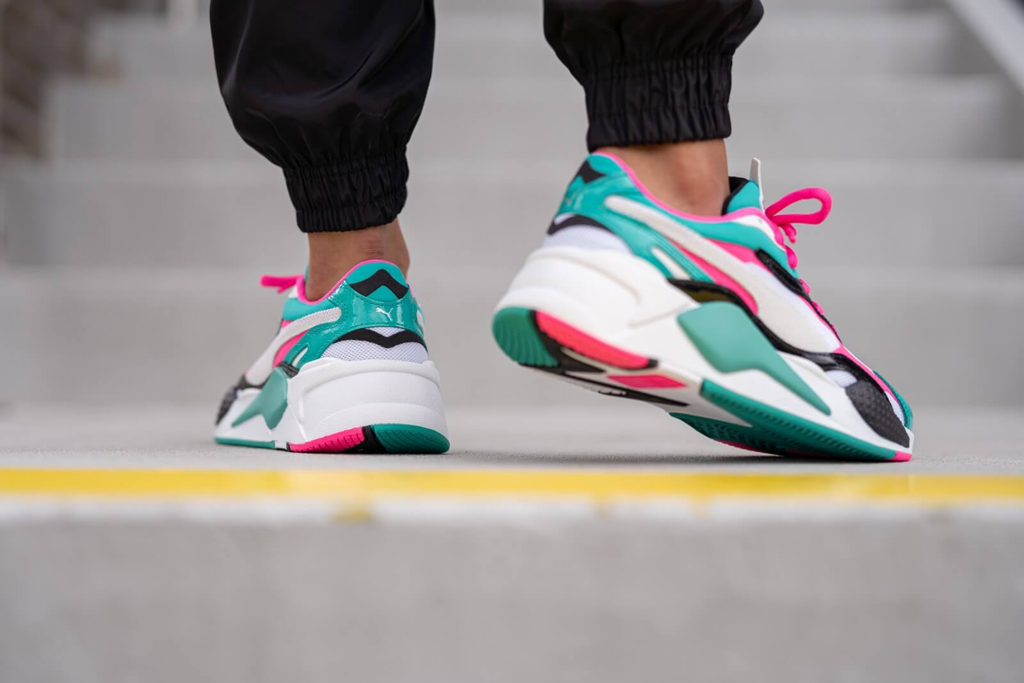 Giày Puma RS-X3 'Plastic Pack - Green Fluo Pink' 371569-04 - Ảnh 7