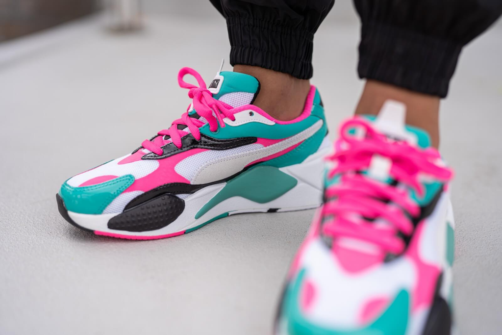 Giày Puma RS-X3 'Plastic Pack - Green Fluo Pink' 371569-04 - Ảnh 5