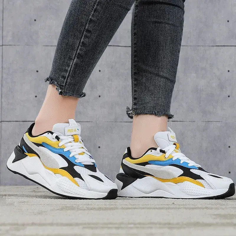 Giày Puma RS-X Prism Yellow Blue 374758-02 - Ảnh 4
