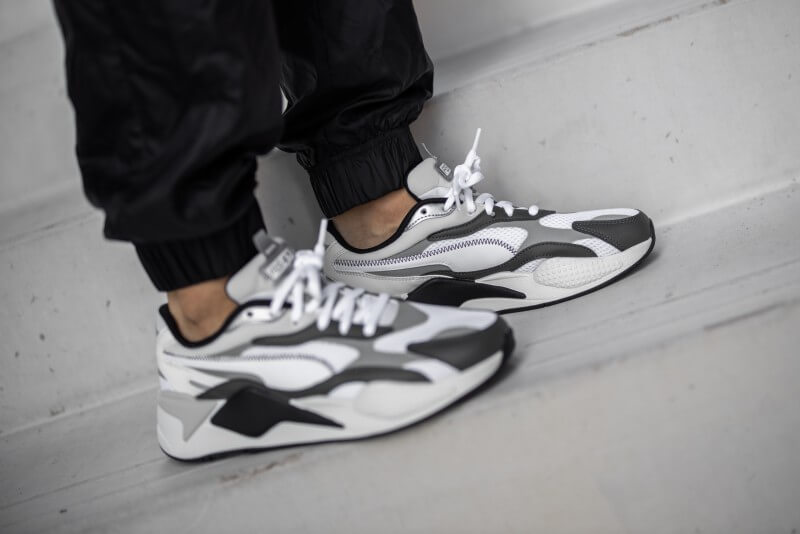 Giày Puma RS-X3 Millenium 'White Black Limestone' 373236-07 - Ảnh 8